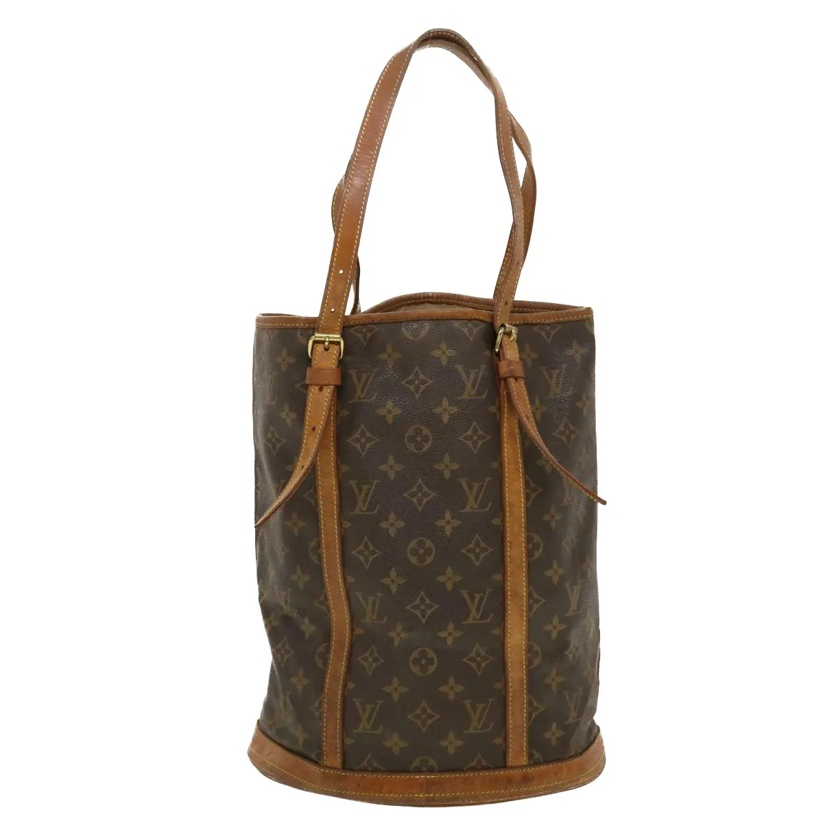 LOUIS VUITTON Monogram Bucket GM Shoulder Bag M42236 LV 41826