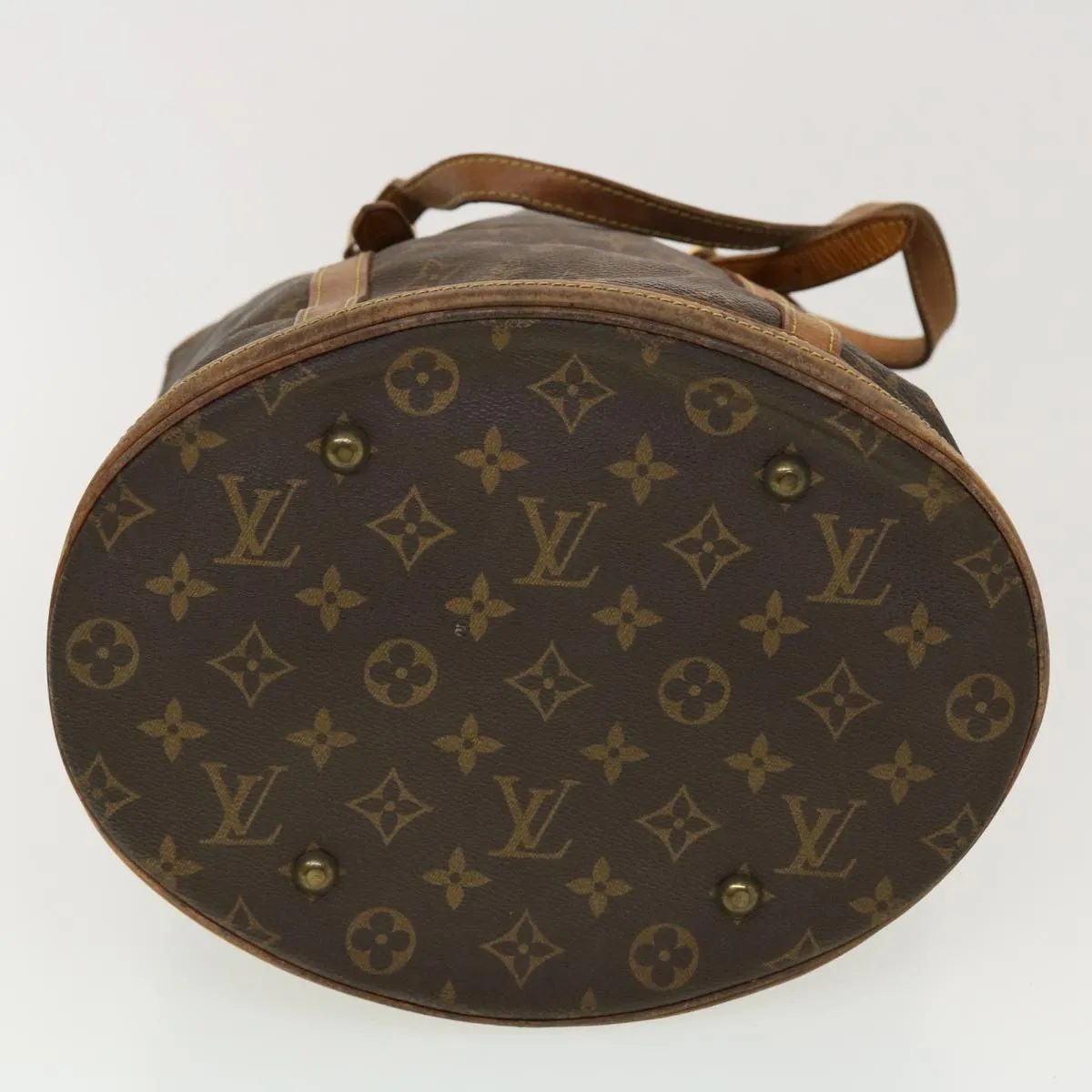 LOUIS VUITTON Monogram Bucket GM Shoulder Bag M42236 LV 41826