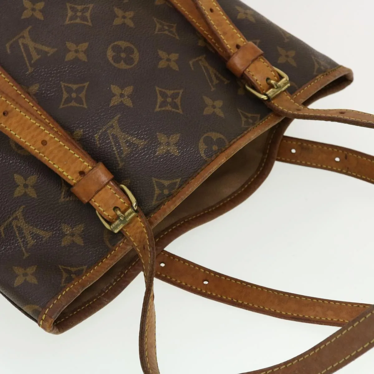 LOUIS VUITTON Monogram Bucket GM Shoulder Bag M42236 LV 41826