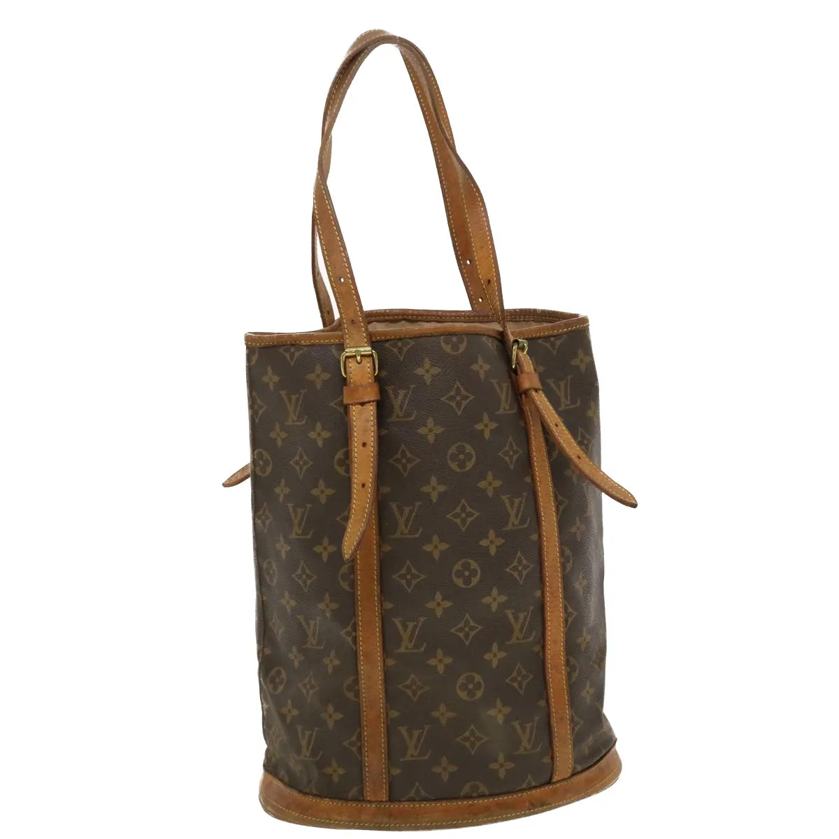 LOUIS VUITTON Monogram Bucket GM Shoulder Bag M42236 LV 41826