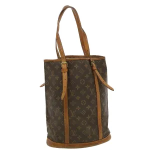 LOUIS VUITTON Monogram Bucket GM Shoulder Bag M42236 LV 41826
