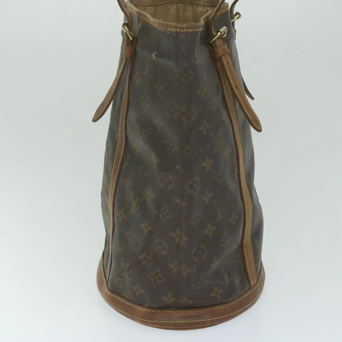 LOUIS VUITTON Monogram Bucket GM Shoulder Bag M42236 LV 62702