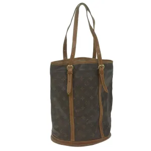LOUIS VUITTON Monogram Bucket GM Shoulder Bag M42236 LV 62702
