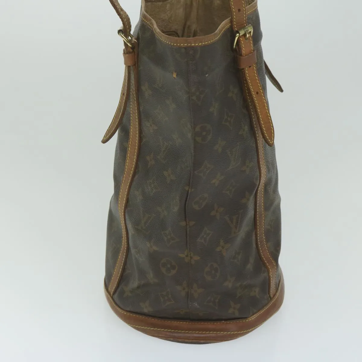 LOUIS VUITTON Monogram Bucket GM Shoulder Bag M42236 LV 62702