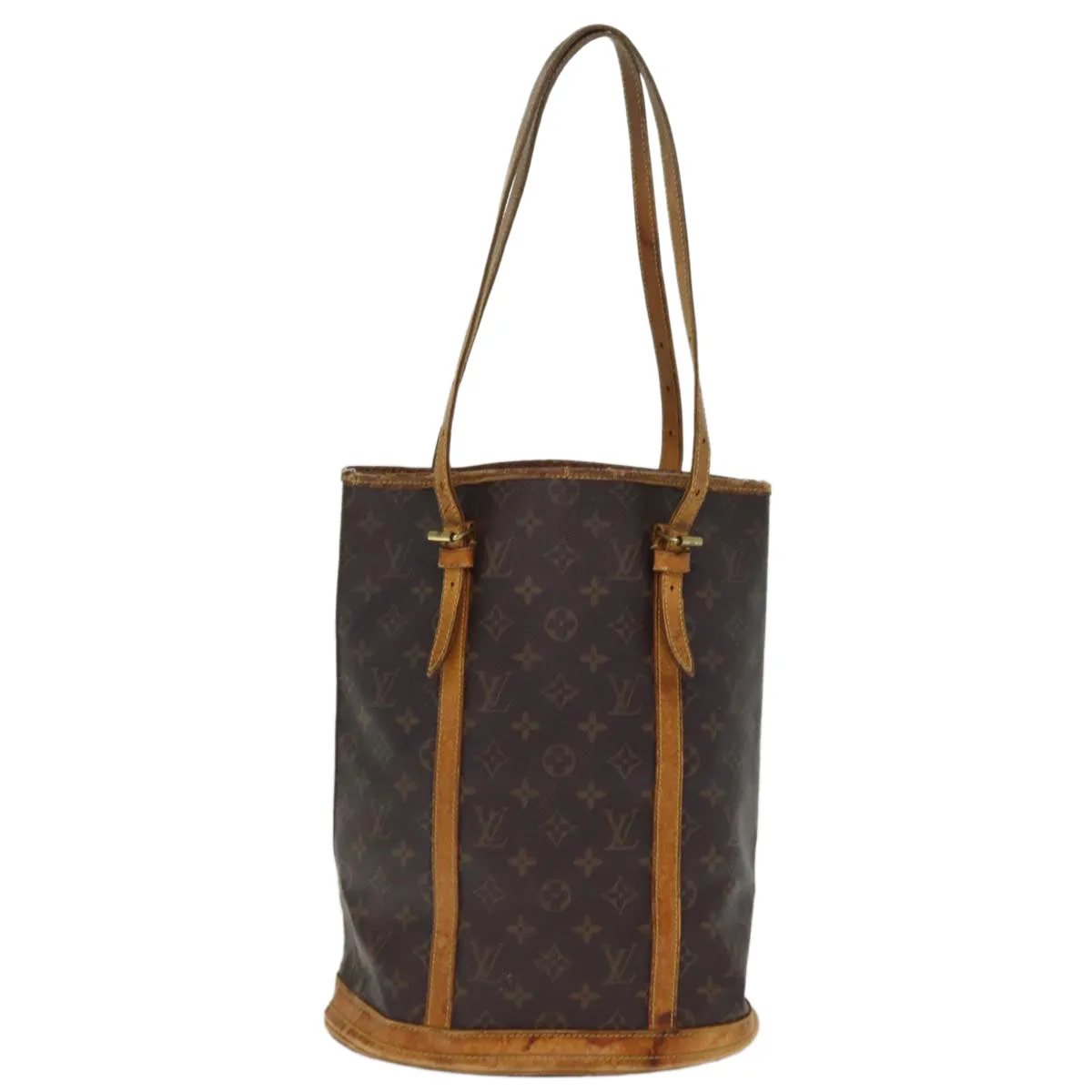 LOUIS VUITTON Monogram Bucket GM Shoulder Bag M42236 LV 75296
