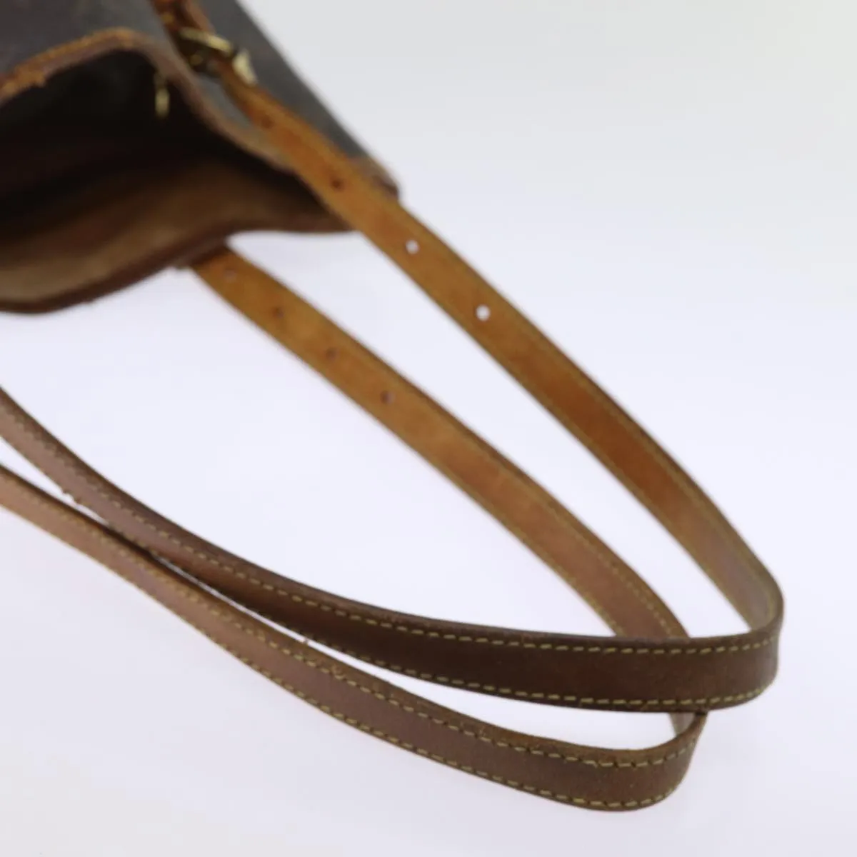 LOUIS VUITTON Monogram Bucket GM Shoulder Bag M42236 LV 75296