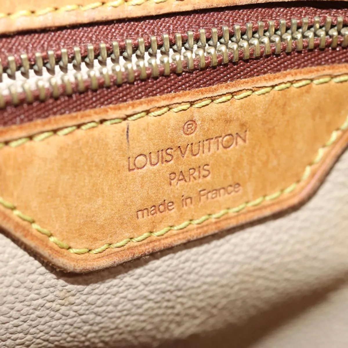 LOUIS VUITTON Monogram Bucket GM Shoulder Bag M42236 LV 75296