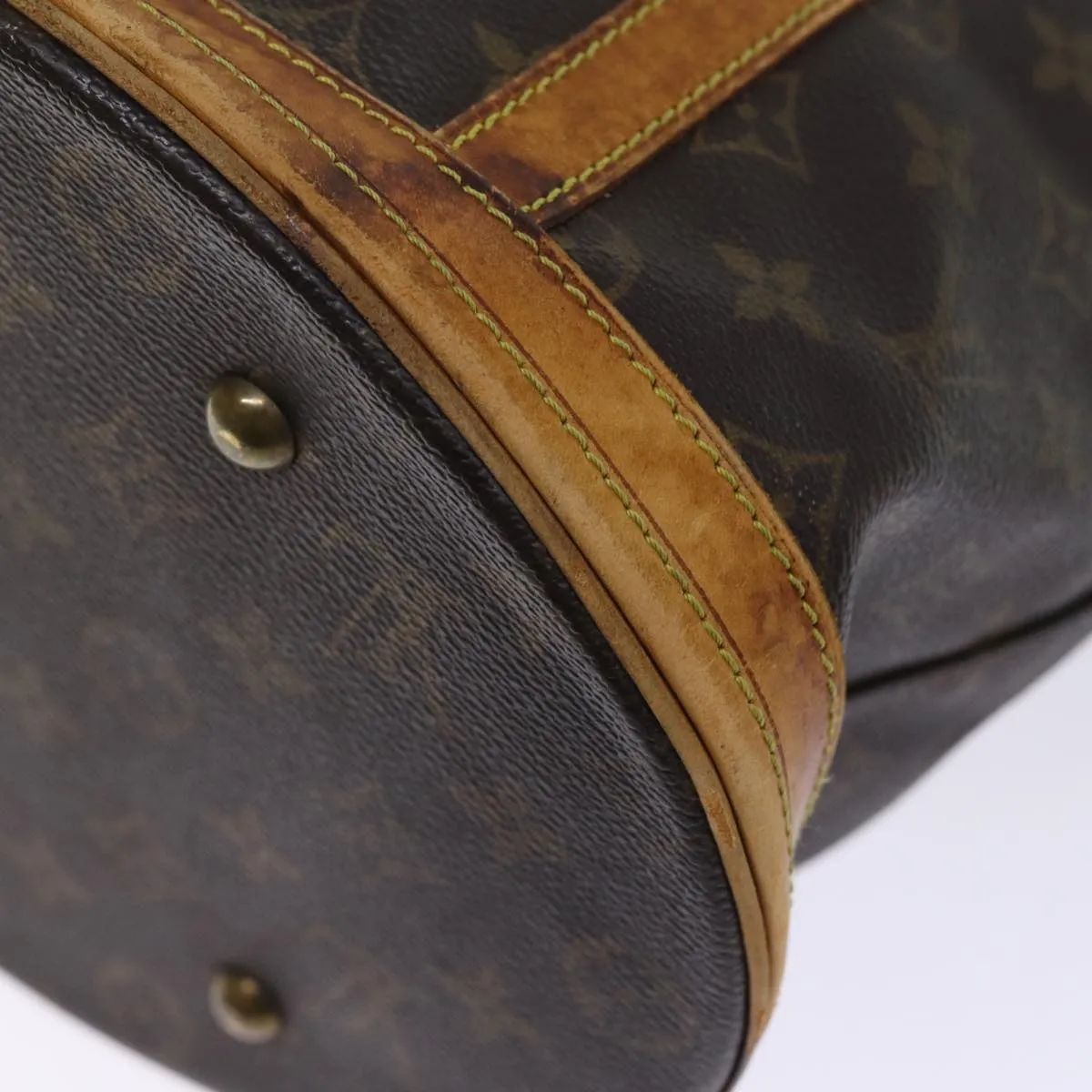 LOUIS VUITTON Monogram Bucket GM Shoulder Bag M42236 LV 75296