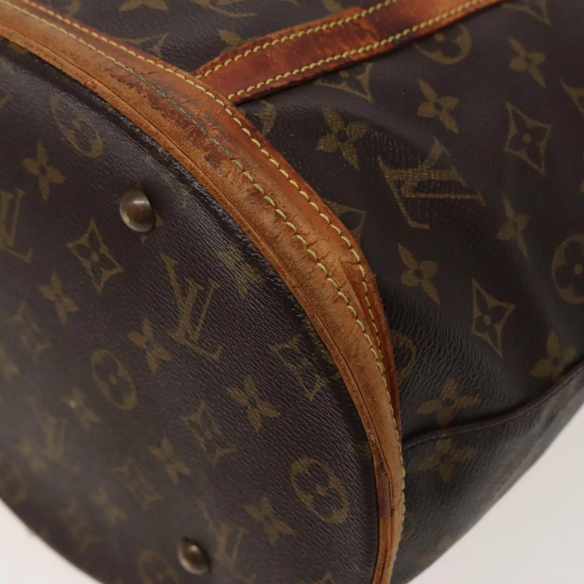 LOUIS VUITTON Monogram Bucket GM Shoulder Bag M42236 LV 78414