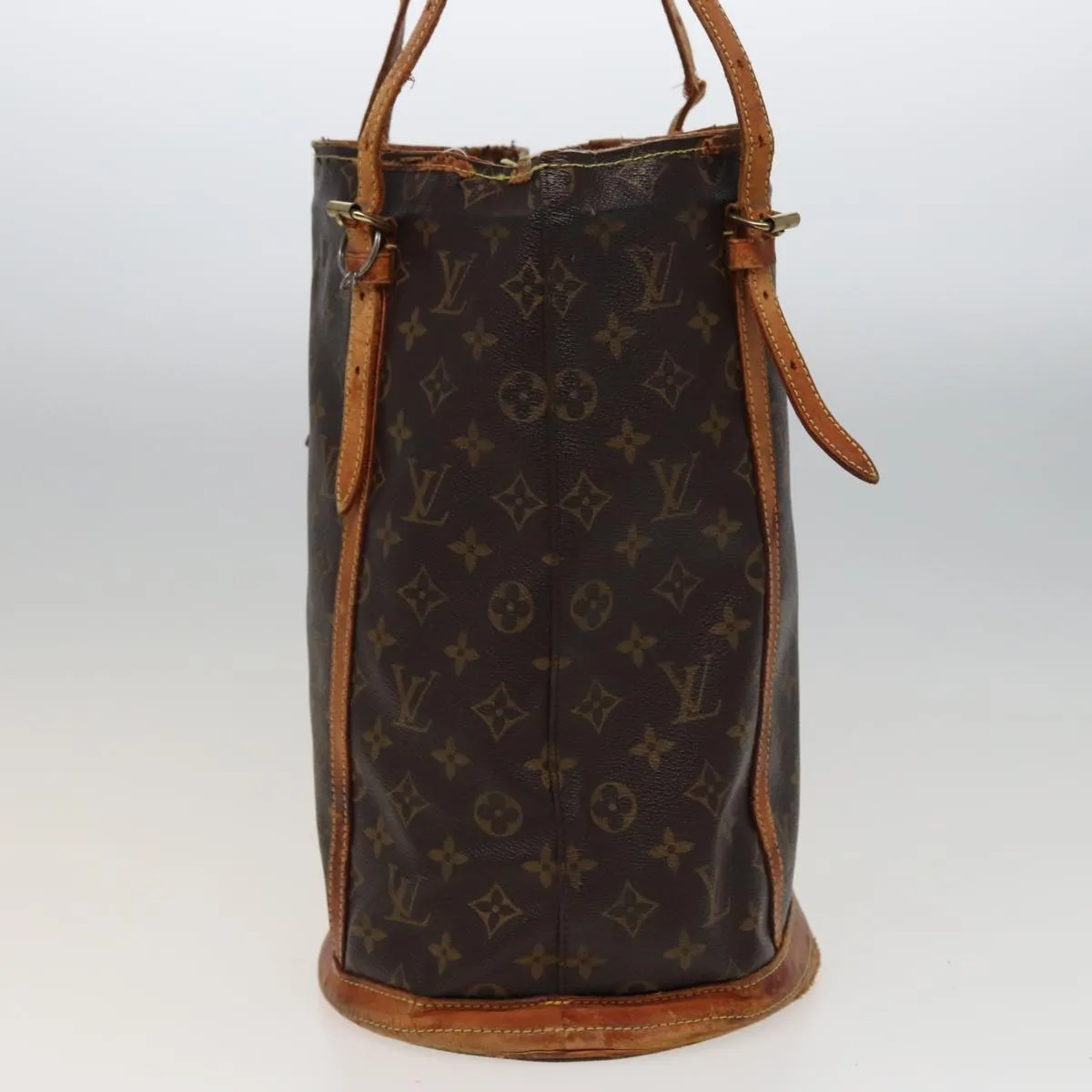 LOUIS VUITTON Monogram Bucket GM Shoulder Bag M42236 LV 78414