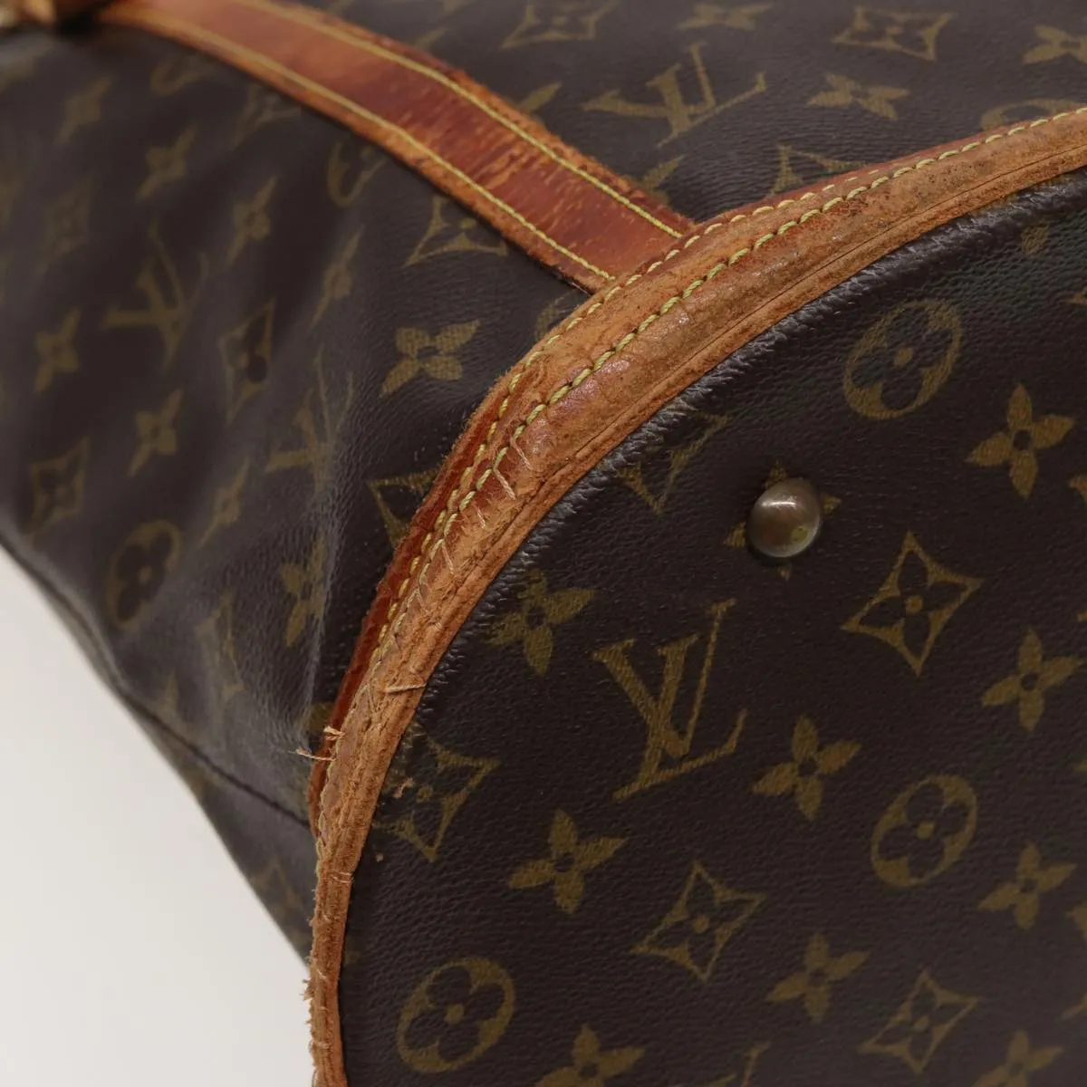 LOUIS VUITTON Monogram Bucket GM Shoulder Bag M42236 LV 78414