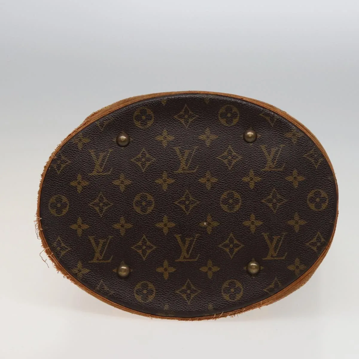 LOUIS VUITTON Monogram Bucket GM Shoulder Bag M42236 LV 78414