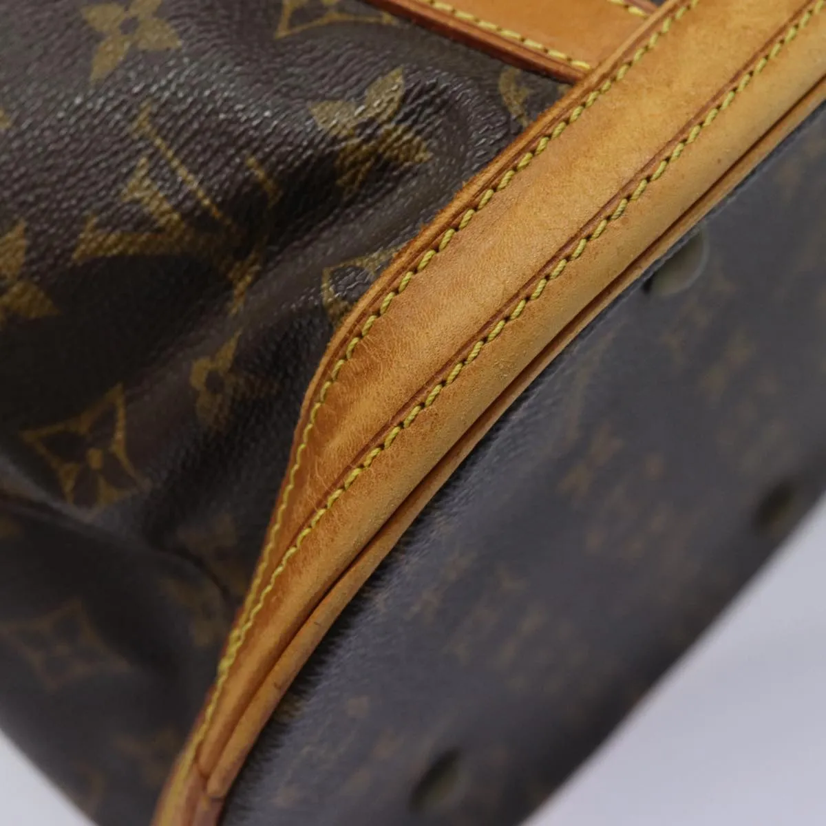 LOUIS VUITTON Monogram Bucket GM Shoulder Bag M42236 LV 79921