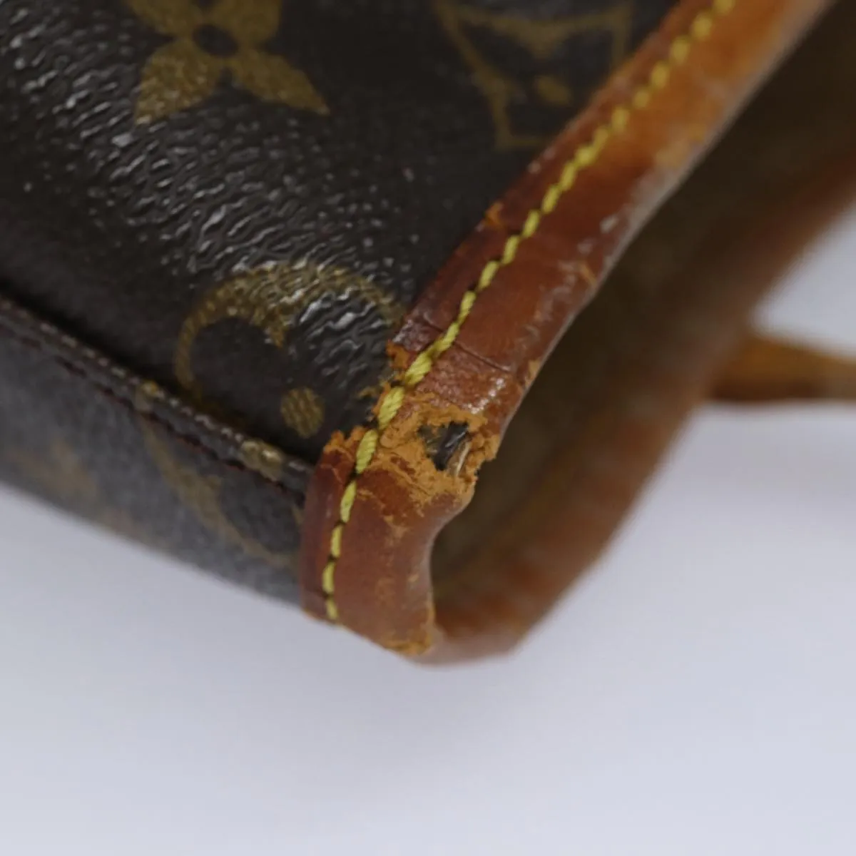 LOUIS VUITTON Monogram Bucket GM Shoulder Bag M42236 LV 79921