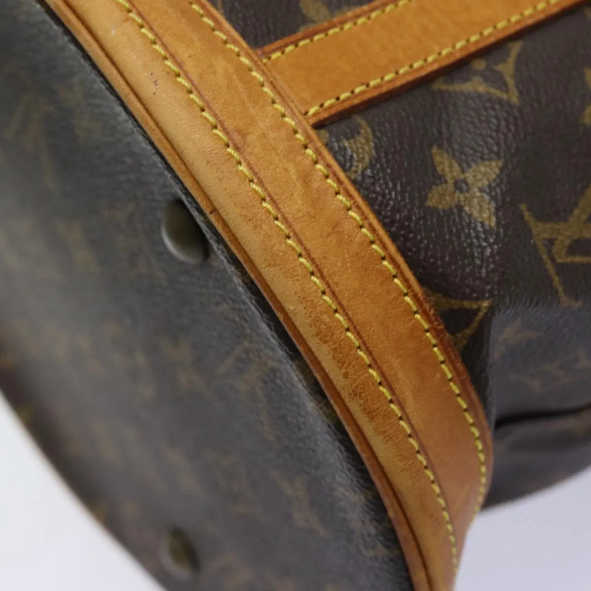 LOUIS VUITTON Monogram Bucket GM Shoulder Bag M42236 LV 79921