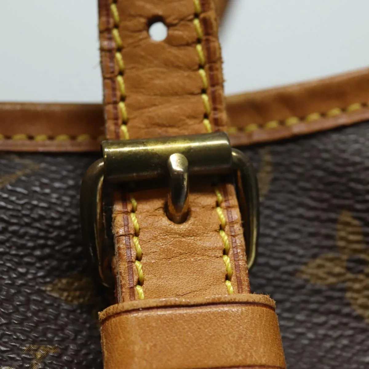 LOUIS VUITTON Monogram Bucket GM Shoulder Bag M42236 LV 79921