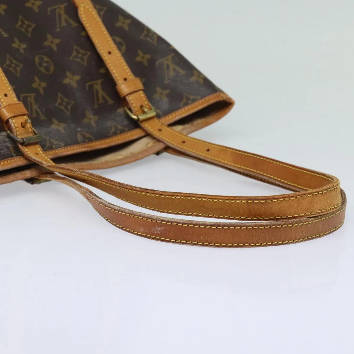 LOUIS VUITTON Monogram Bucket GM Shoulder Bag M42236 LV 79921