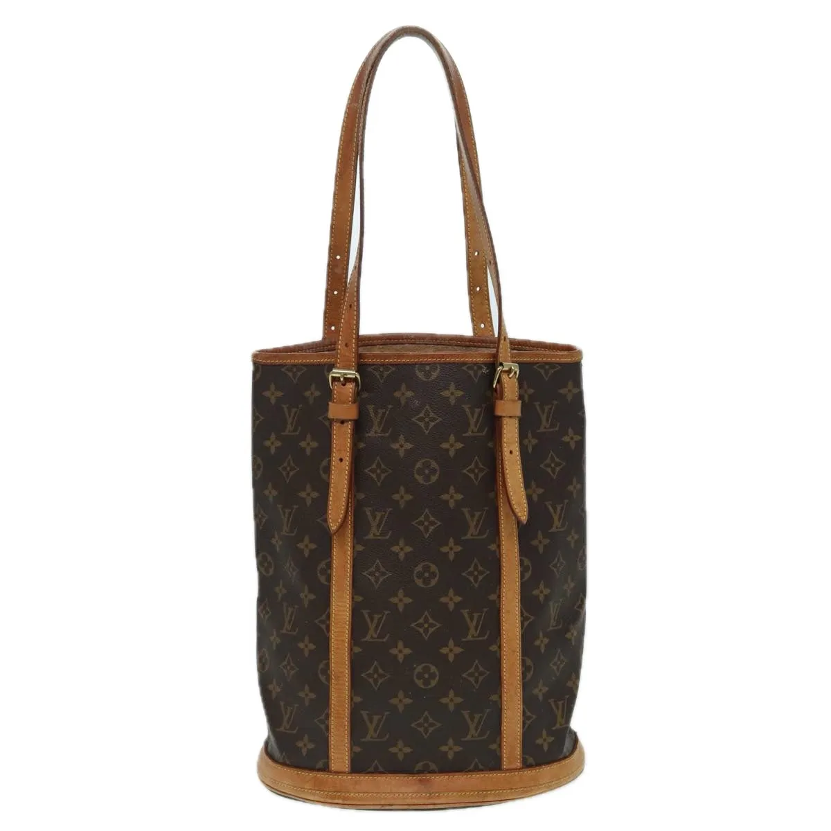 LOUIS VUITTON Monogram Bucket GM Shoulder Bag M42236 LV 83895