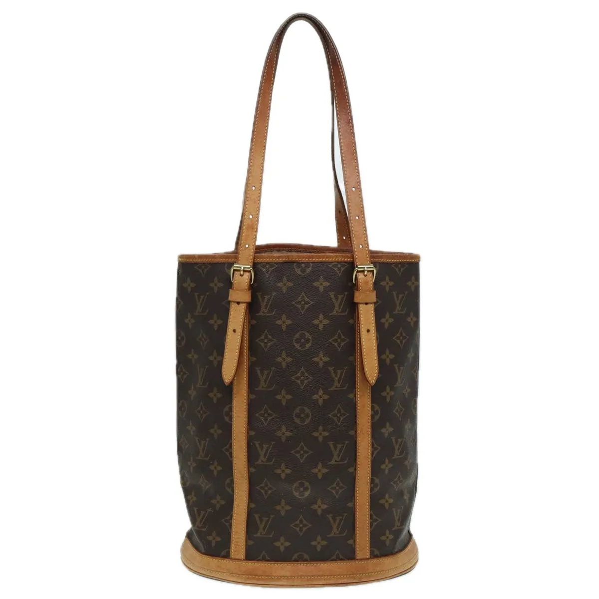 LOUIS VUITTON Monogram Bucket GM Shoulder Bag M42236 LV 83895