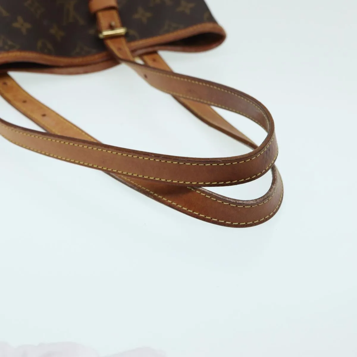 LOUIS VUITTON Monogram Bucket GM Shoulder Bag M42236 LV 83895