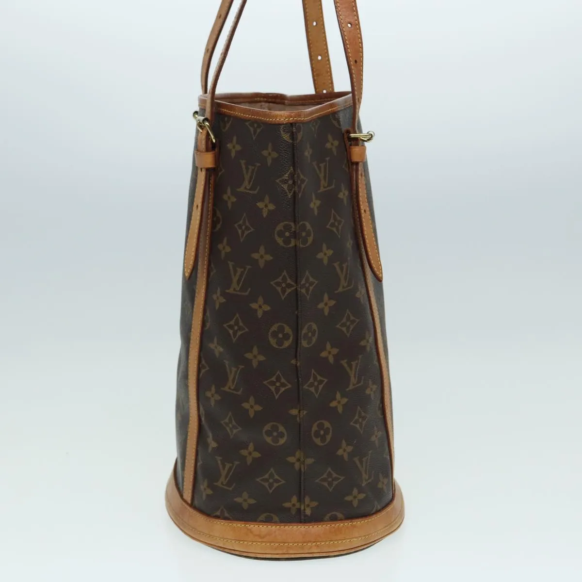 LOUIS VUITTON Monogram Bucket GM Shoulder Bag M42236 LV 83895