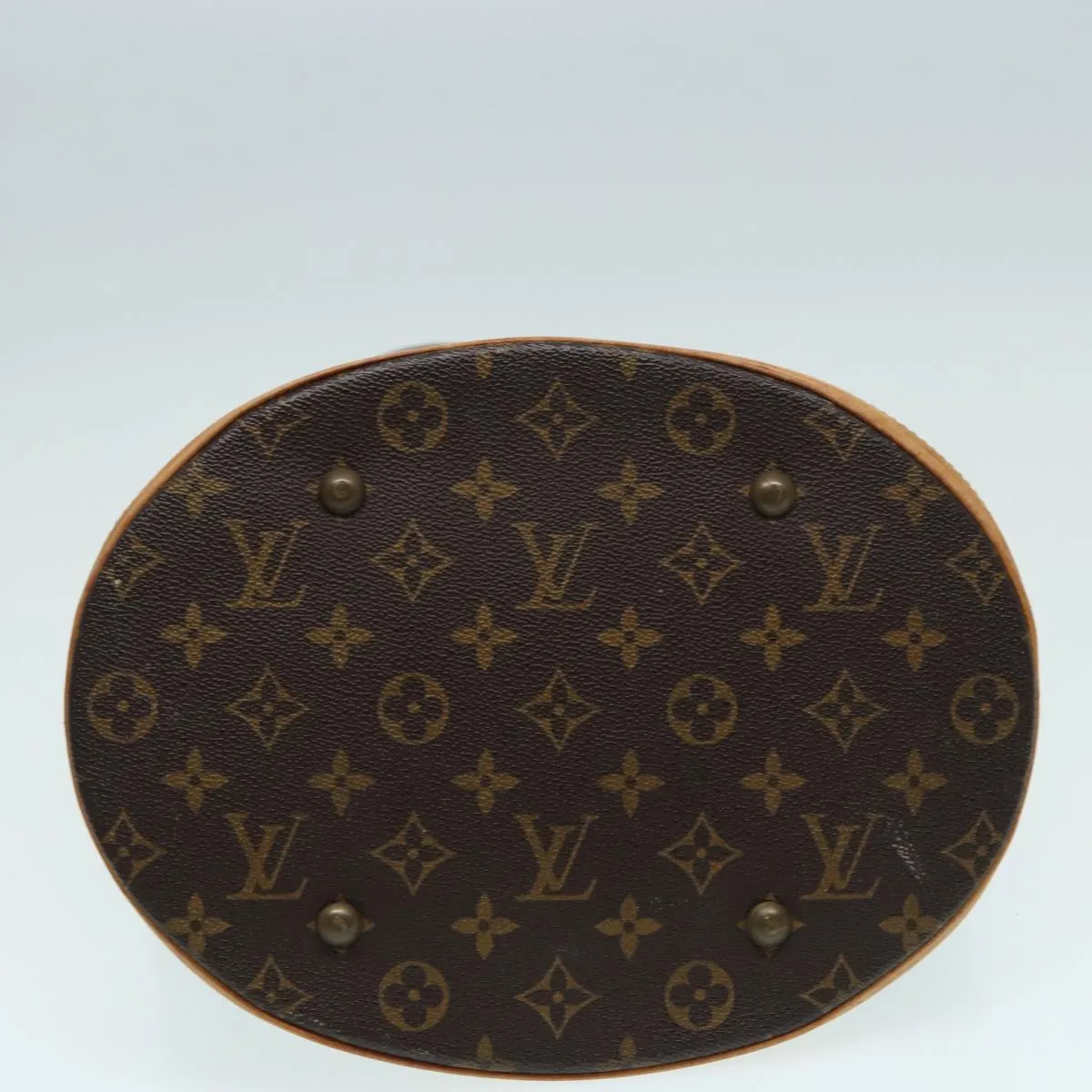 LOUIS VUITTON Monogram Bucket GM Shoulder Bag M42236 LV 83895