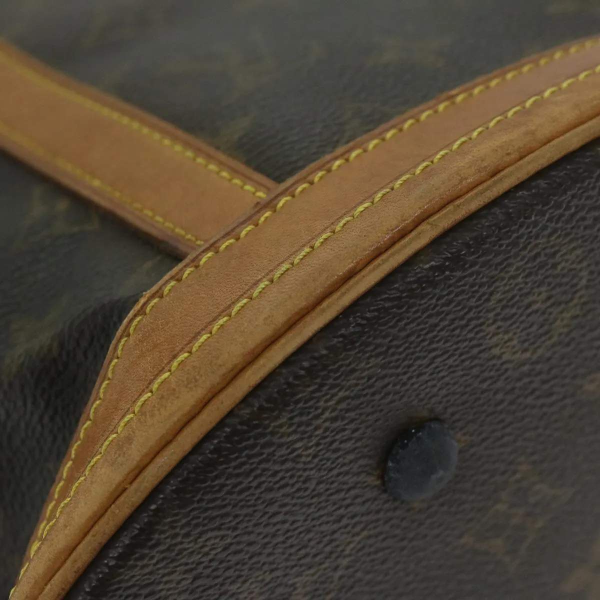 LOUIS VUITTON Monogram Bucket GM Shoulder Bag M42236 LV bs11216