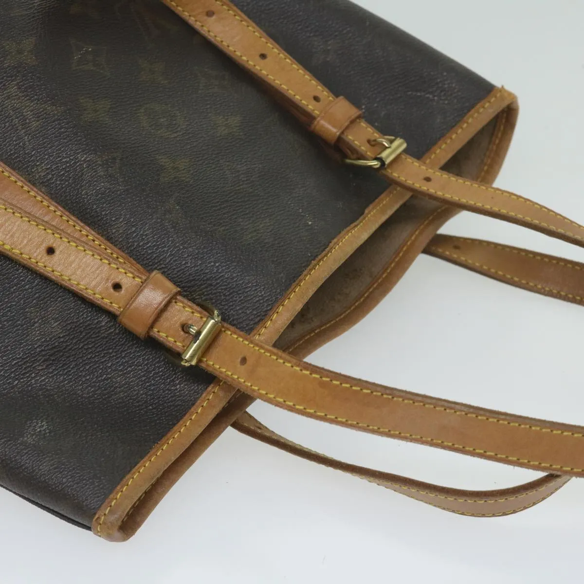 LOUIS VUITTON Monogram Bucket GM Shoulder Bag M42236 LV bs11216
