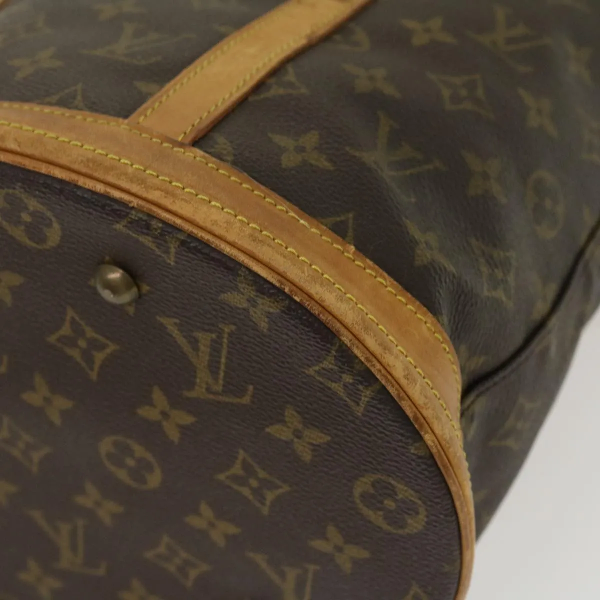 LOUIS VUITTON Monogram Bucket GM Shoulder Bag M42236 LV jk1984