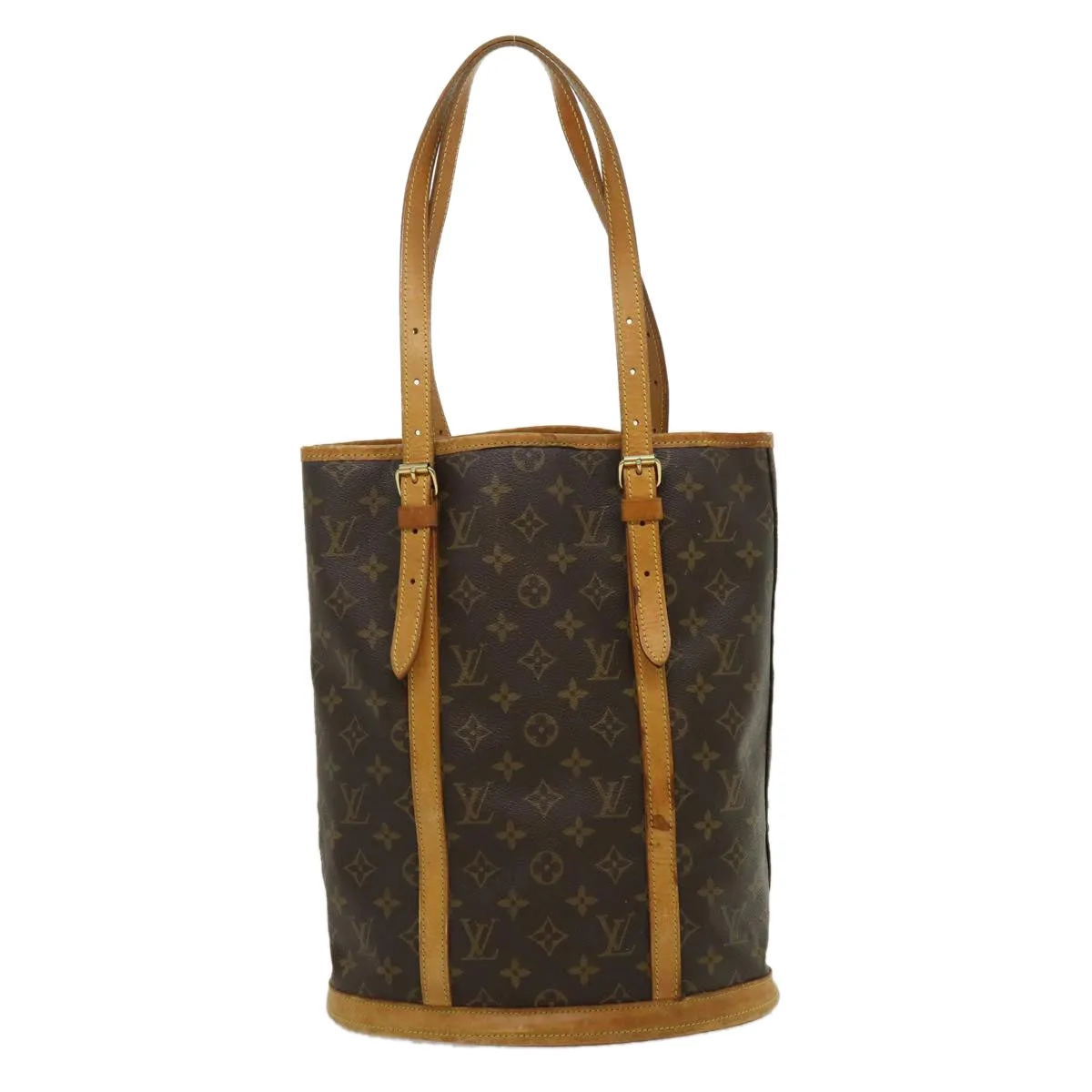 LOUIS VUITTON Monogram Bucket GM Shoulder Bag M42236 LV jk1984