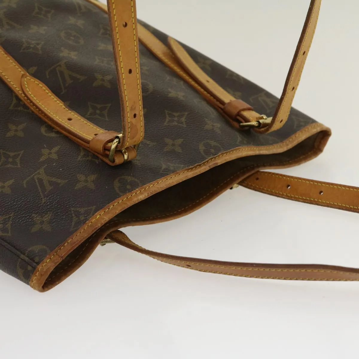 LOUIS VUITTON Monogram Bucket GM Shoulder Bag M42236 LV jk1984