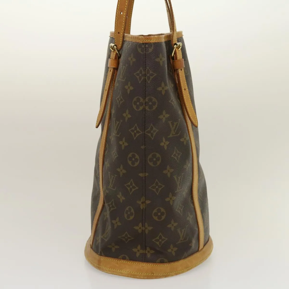 LOUIS VUITTON Monogram Bucket GM Shoulder Bag M42236 LV jk1984