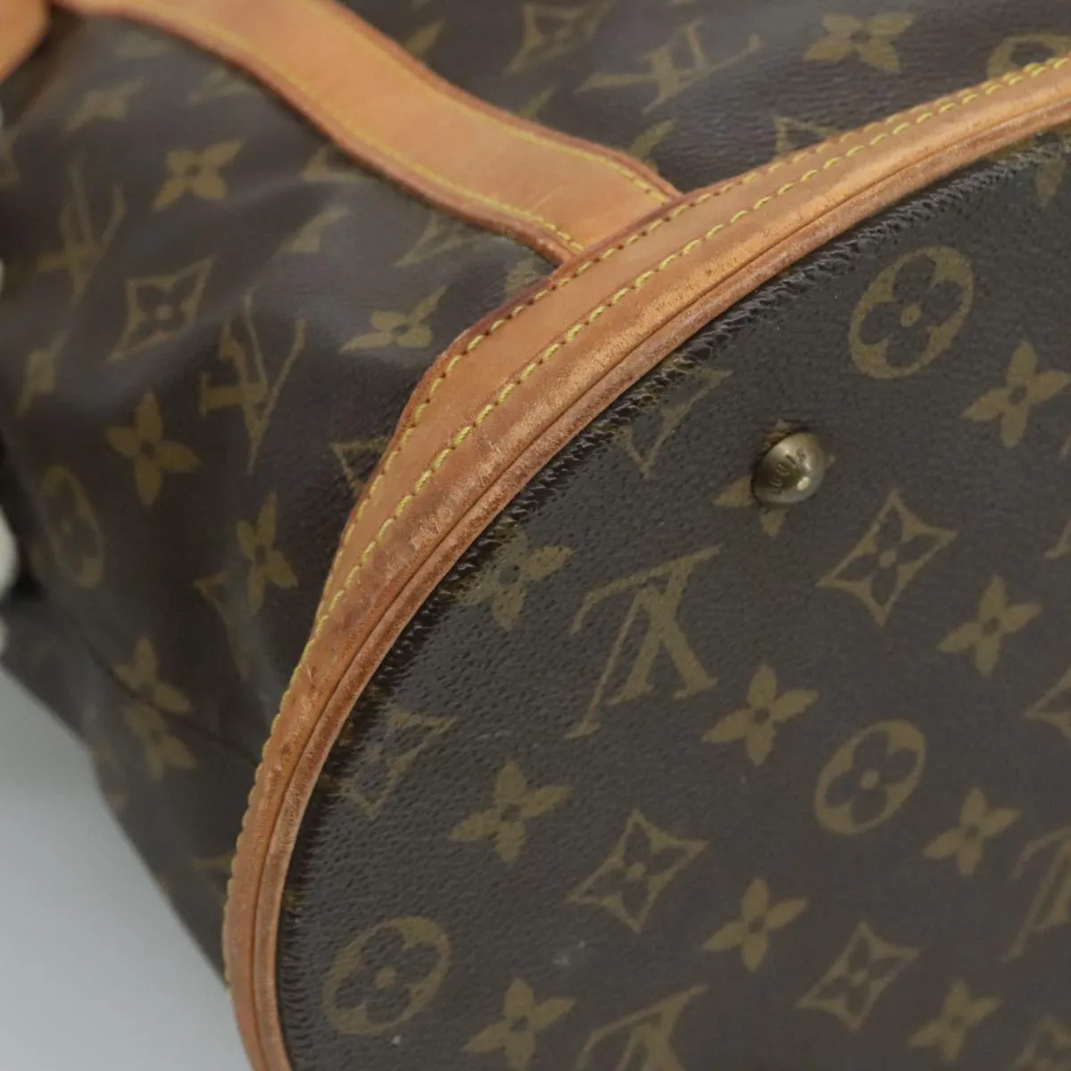 LOUIS VUITTON Monogram Bucket GM Shoulder Bag Vintage M42236 LV 111541