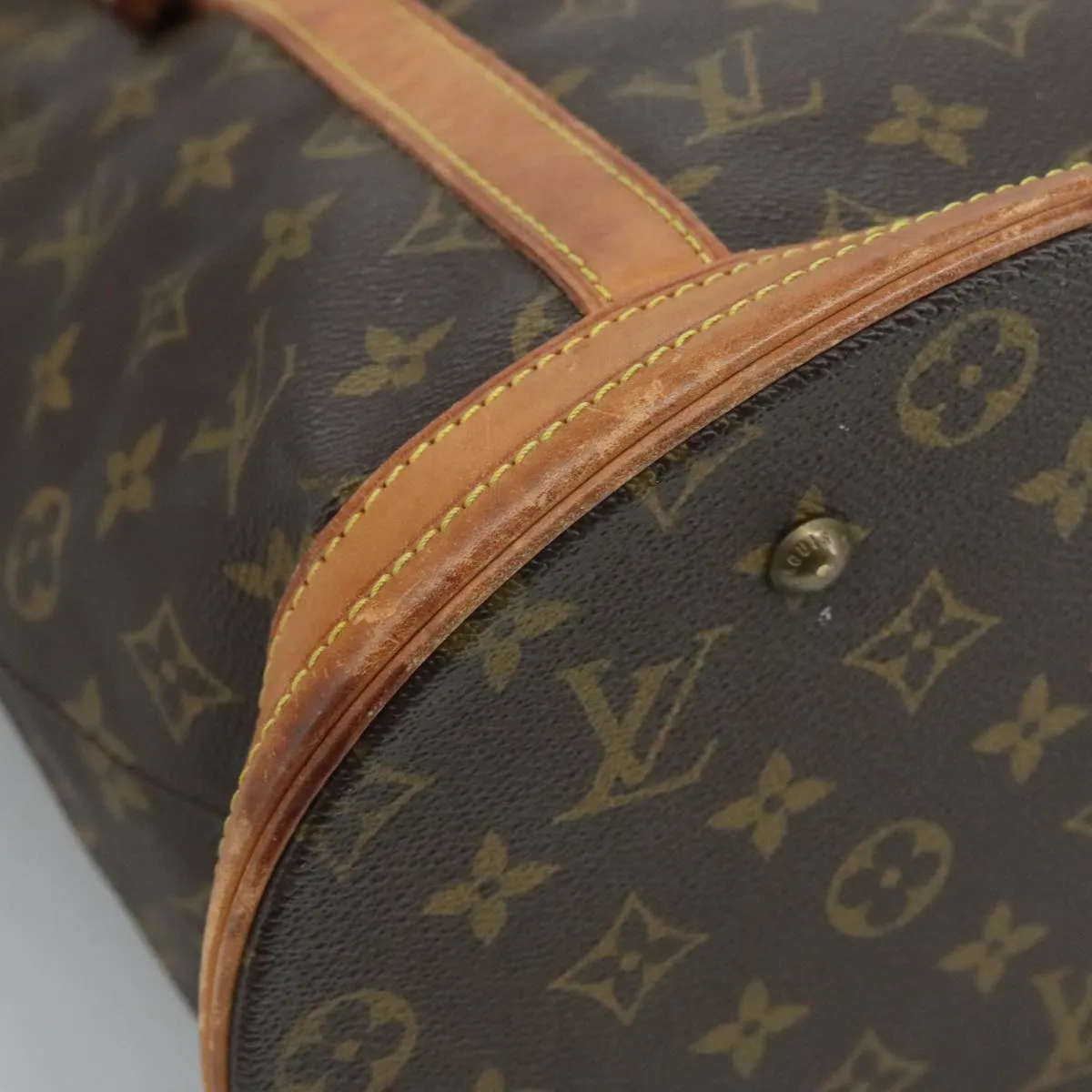 LOUIS VUITTON Monogram Bucket GM Shoulder Bag Vintage M42236 LV 111541