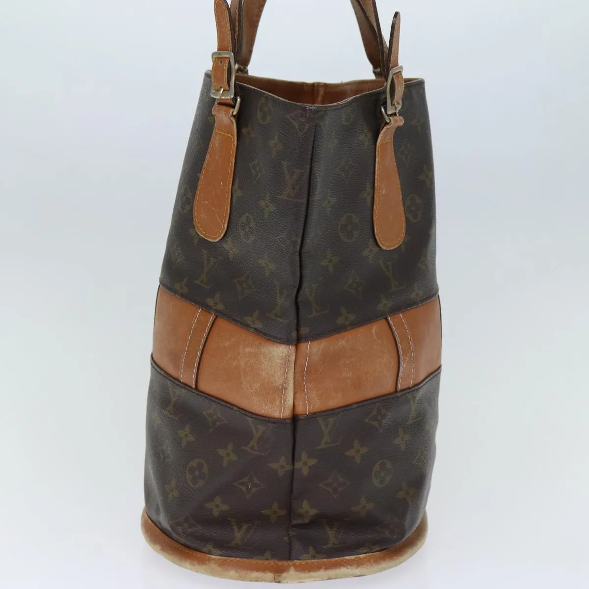 LOUIS VUITTON Monogram Bucket PM Shoulder Bag USA limited M42238 LV bs14037