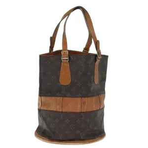 LOUIS VUITTON Monogram Bucket PM Shoulder Bag USA limited M42238 LV bs14037