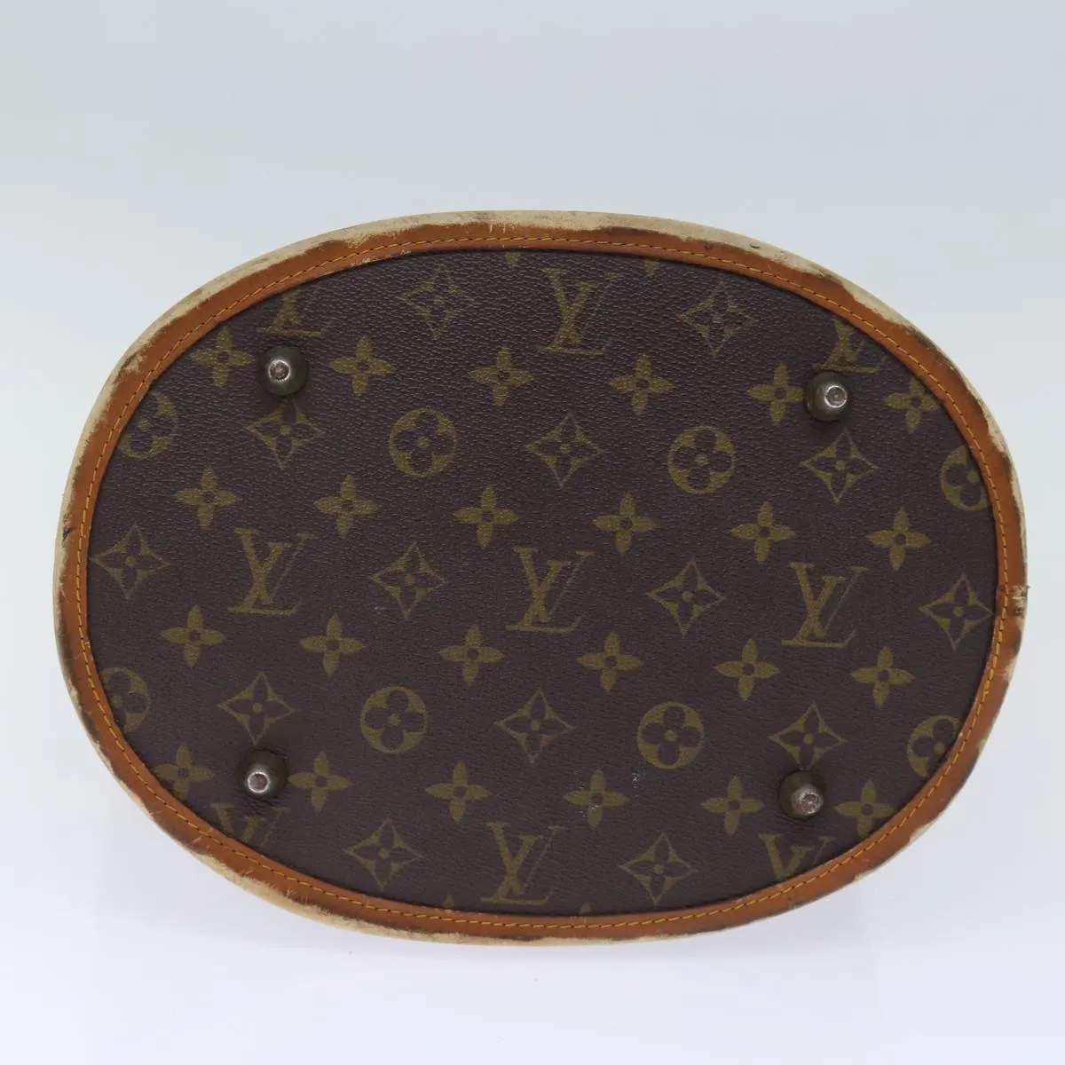 LOUIS VUITTON Monogram Bucket PM Shoulder Bag USA limited M42238 LV bs14037