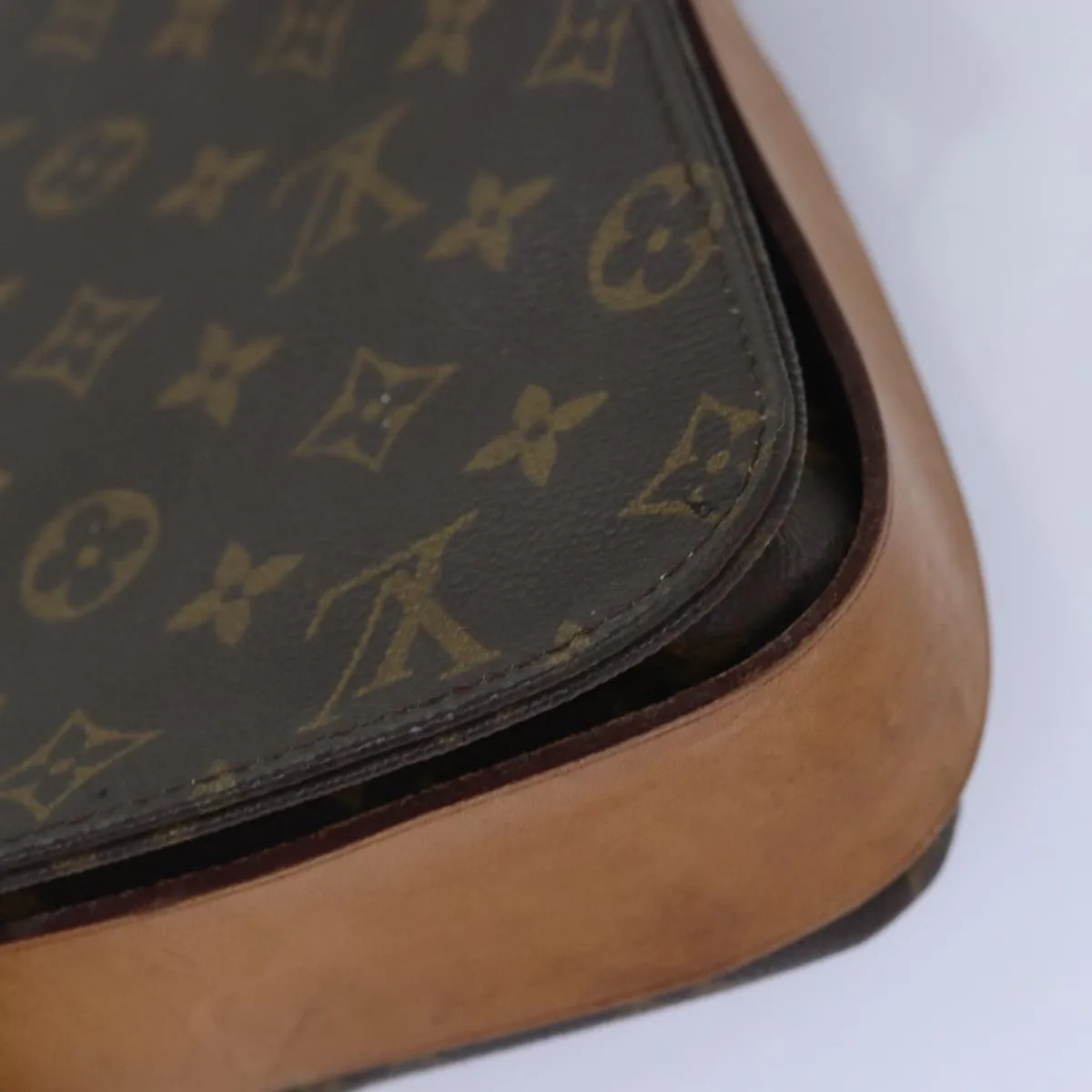 LOUIS VUITTON Monogram Cartouchiere GM Shoulder Bag M51252 LV 78133