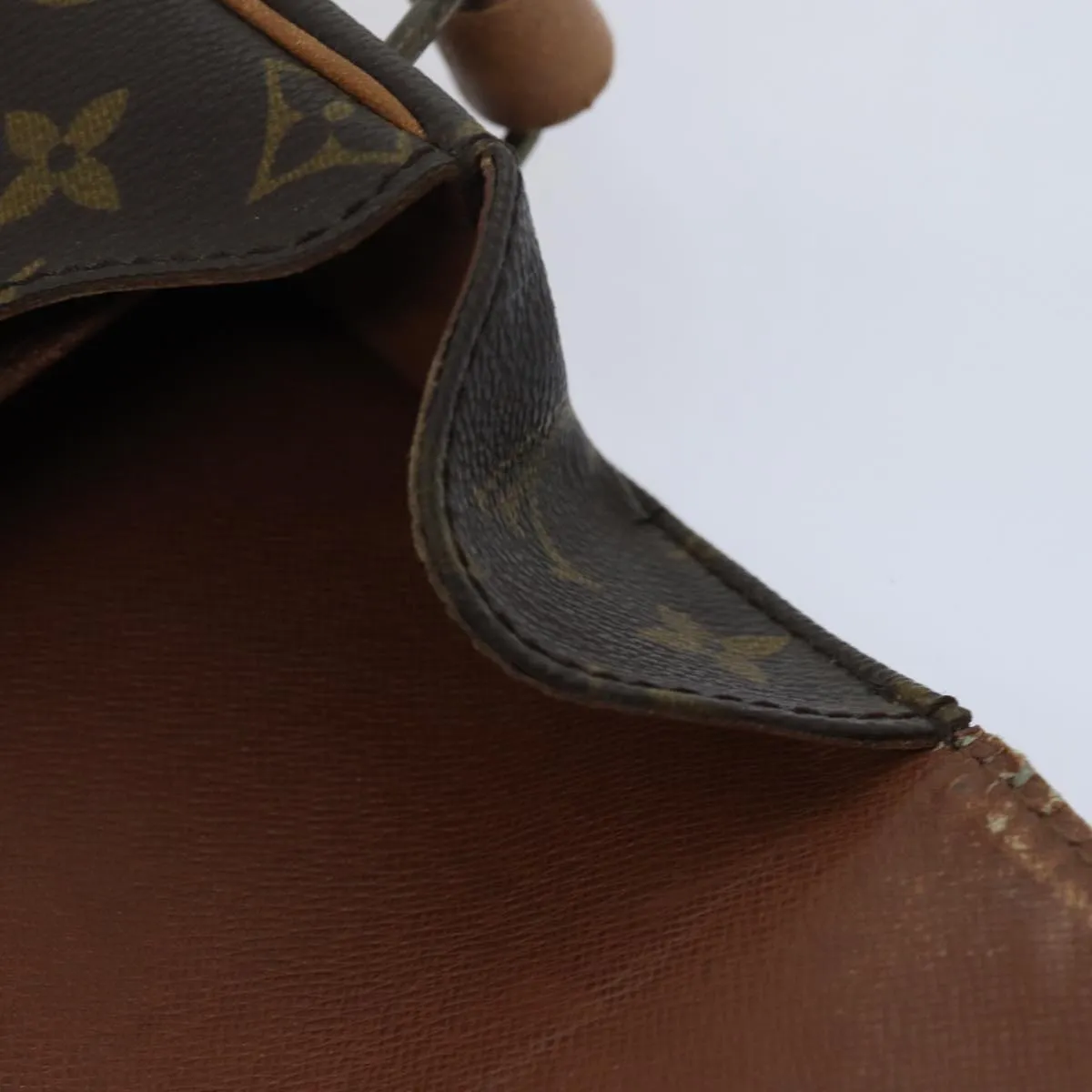 LOUIS VUITTON Monogram Cartouchiere GM Shoulder Bag M51252 LV 78133