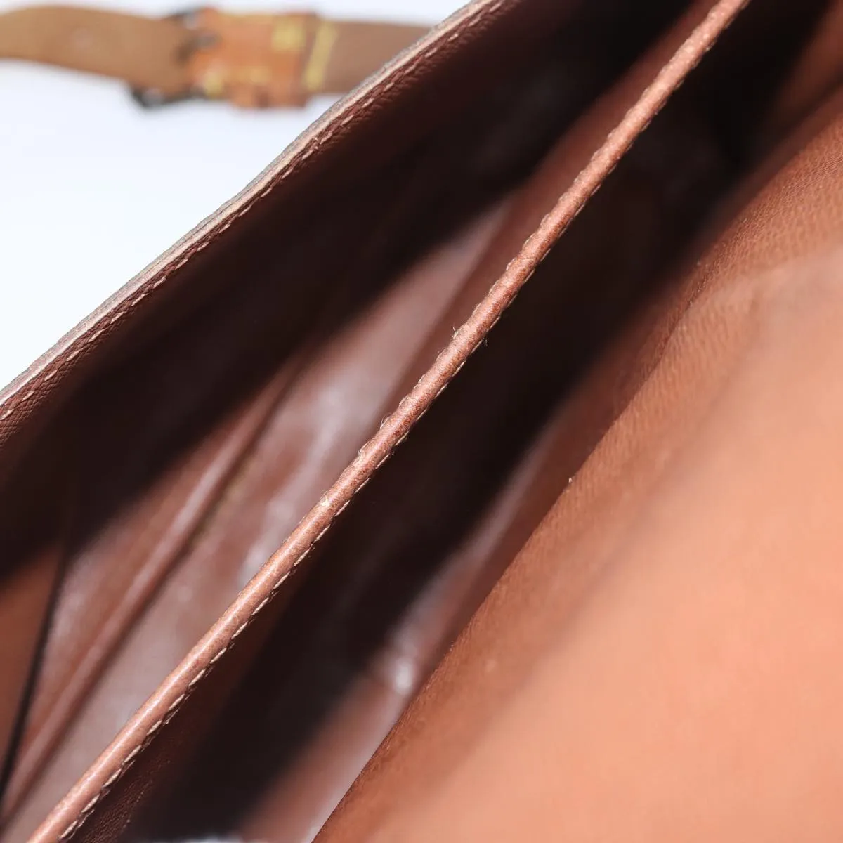 LOUIS VUITTON Monogram Cartouchiere GM Shoulder Bag M51252 LV 78133