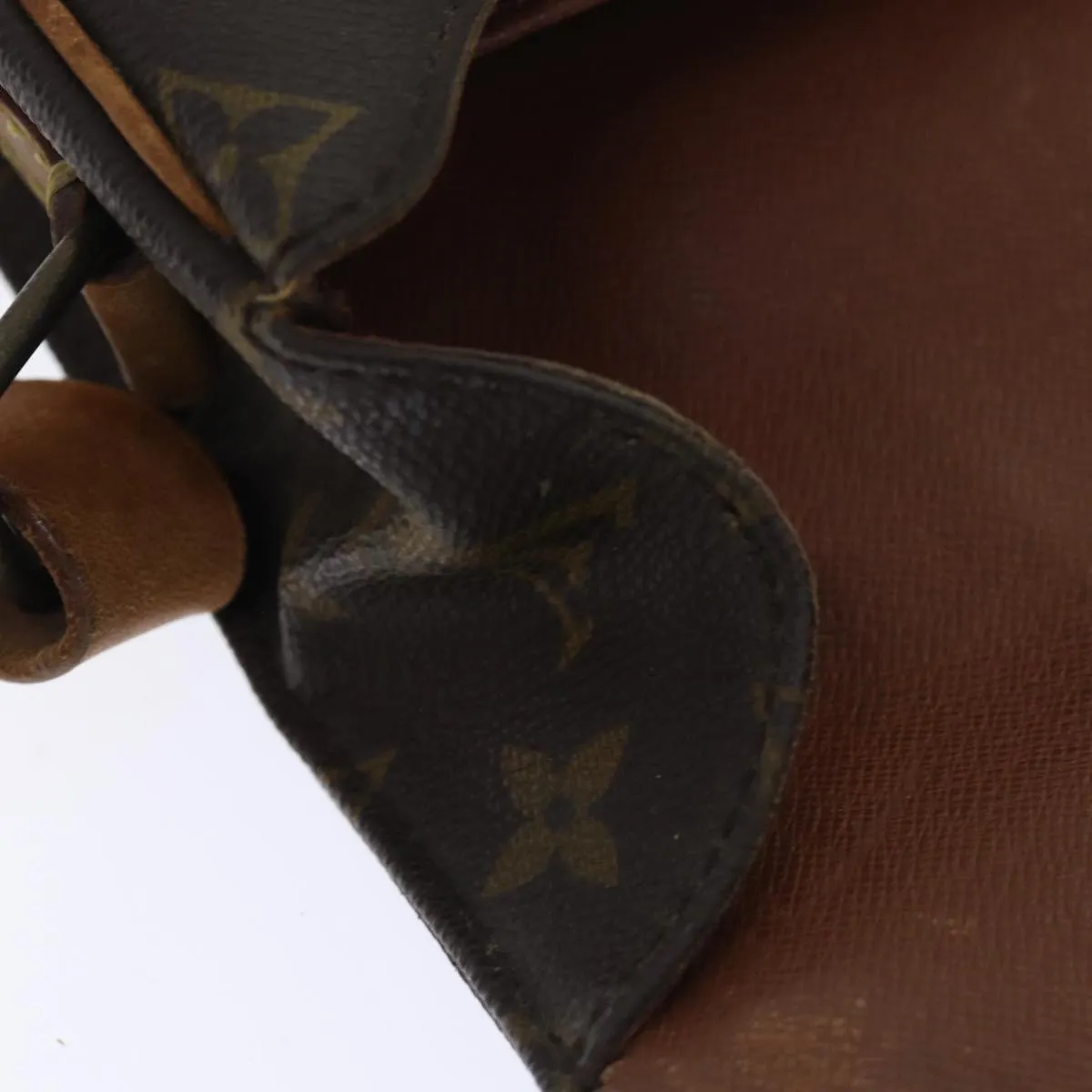 LOUIS VUITTON Monogram Cartouchiere GM Shoulder Bag M51252 LV 78133
