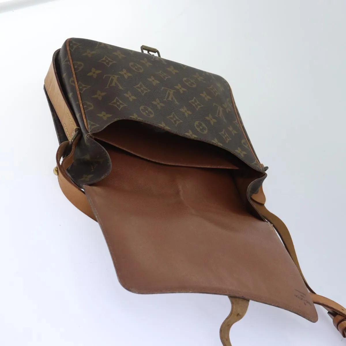 LOUIS VUITTON Monogram Cartouchiere GM Shoulder Bag M51252 LV 78133