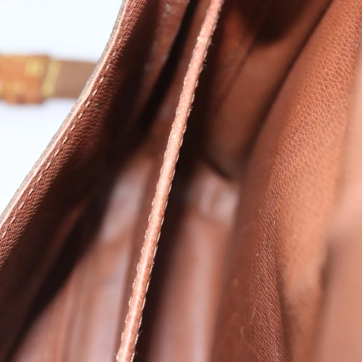 LOUIS VUITTON Monogram Cartouchiere GM Shoulder Bag M51252 LV 78133