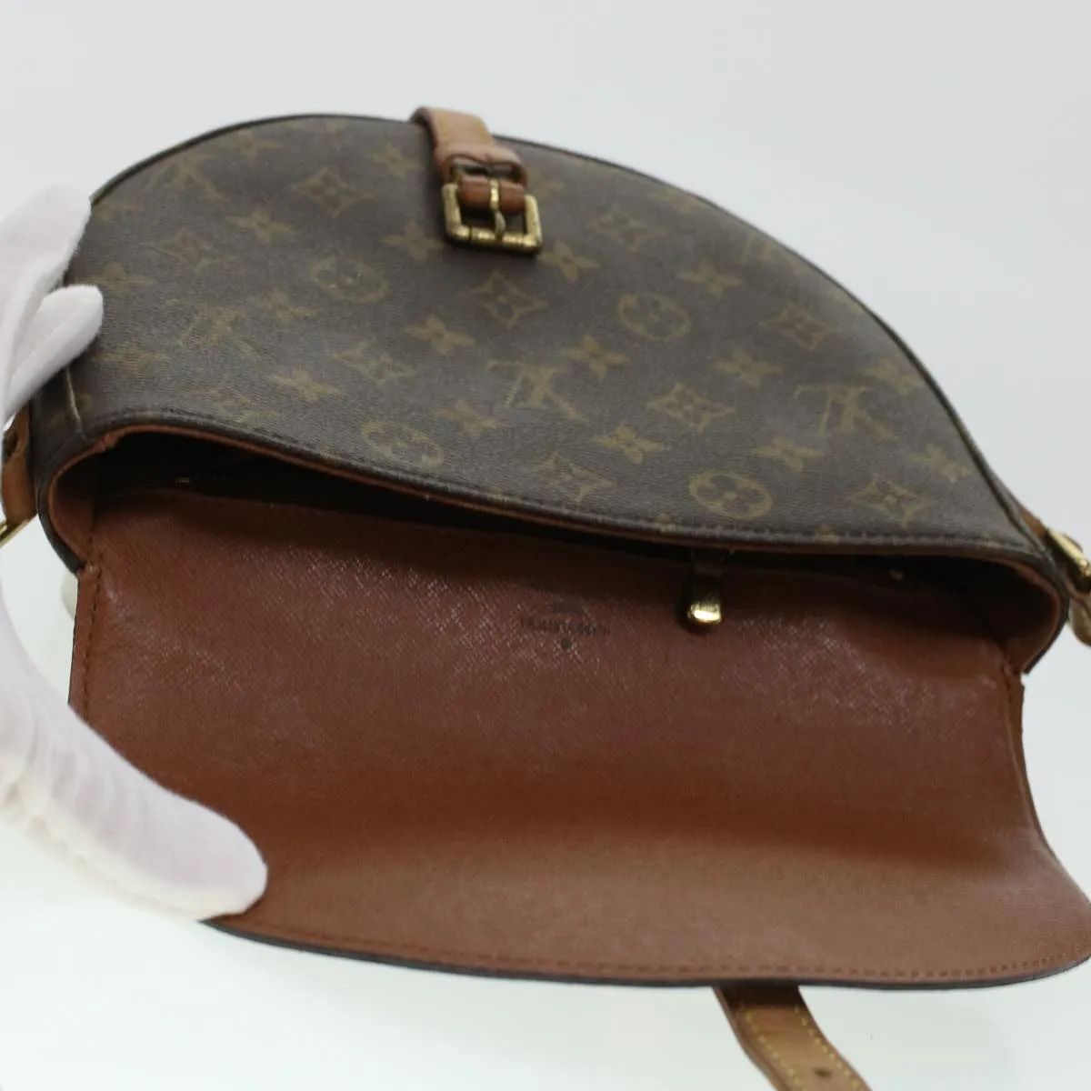 LOUIS VUITTON Monogram Chantilly MM Shoulder Bag M51233 LV rd5118
