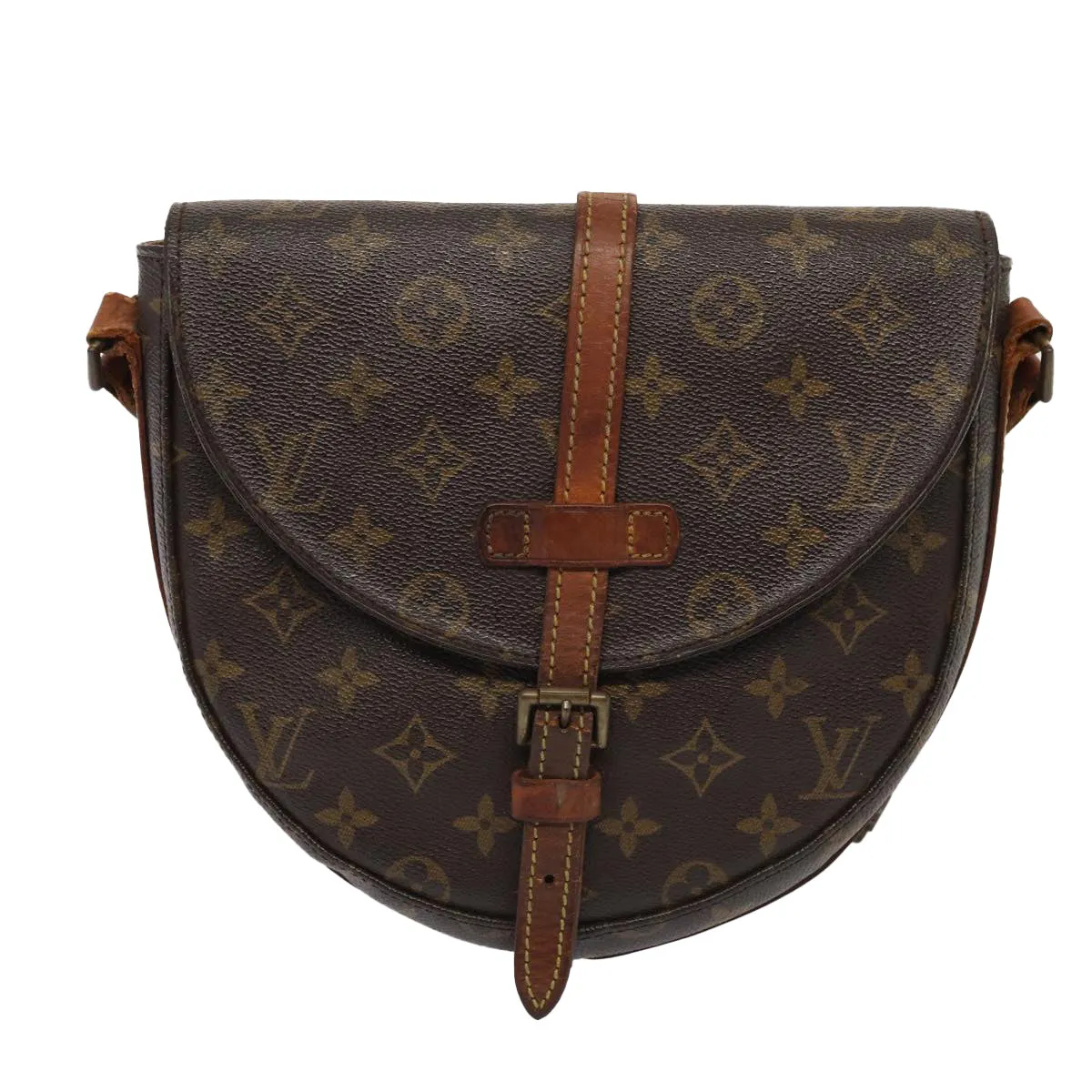 LOUIS VUITTON Monogram Chantilly MM Shoulder Bag M51233 LV yk14114