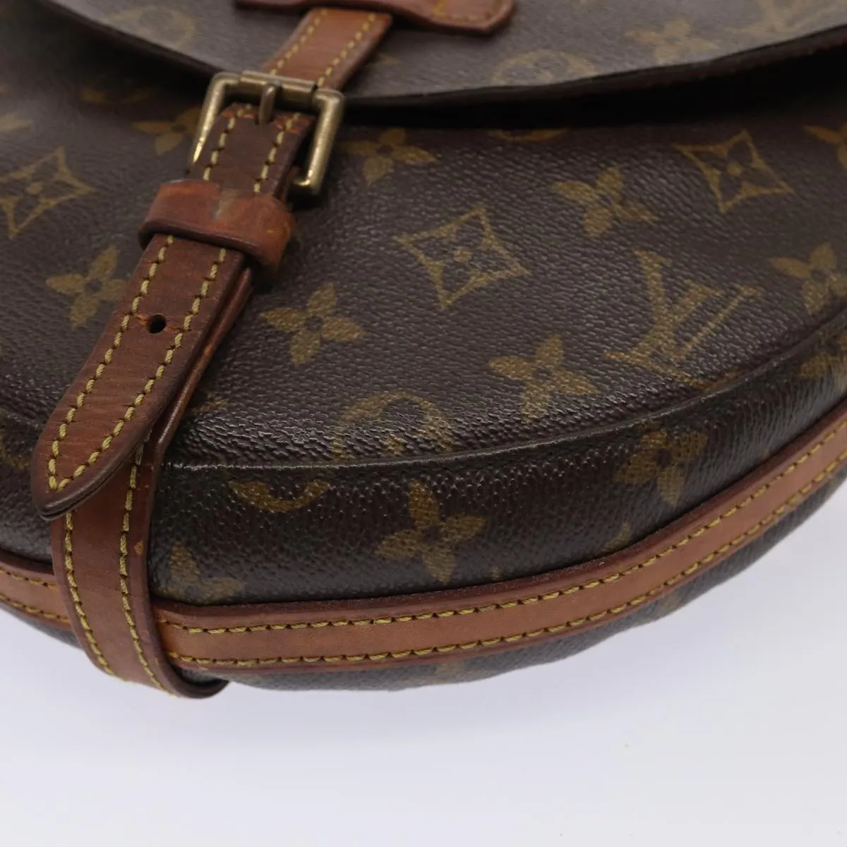 LOUIS VUITTON Monogram Chantilly MM Shoulder Bag M51233 LV yk14114
