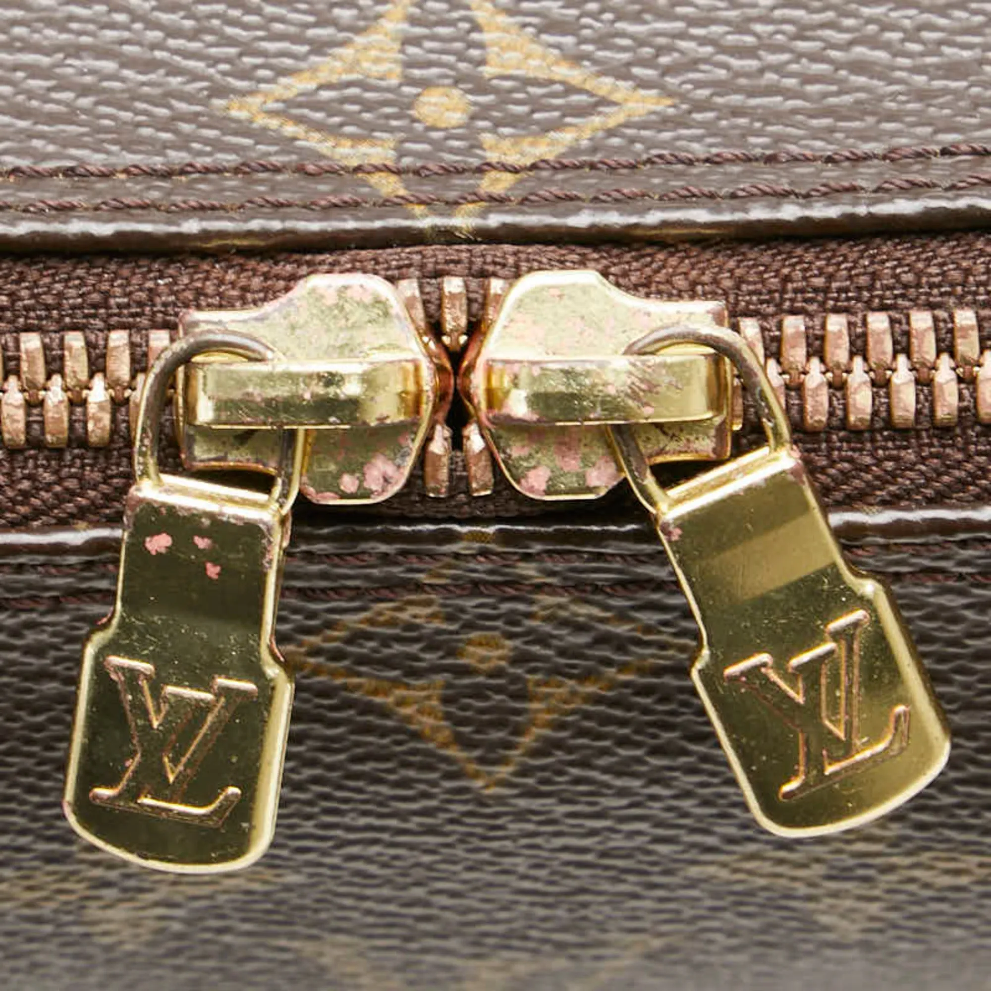 Louis Vuitton Monogram Coussin GM Shoulder Bag M51141 Brown PVC Leather Women's LOUIS VUITTON