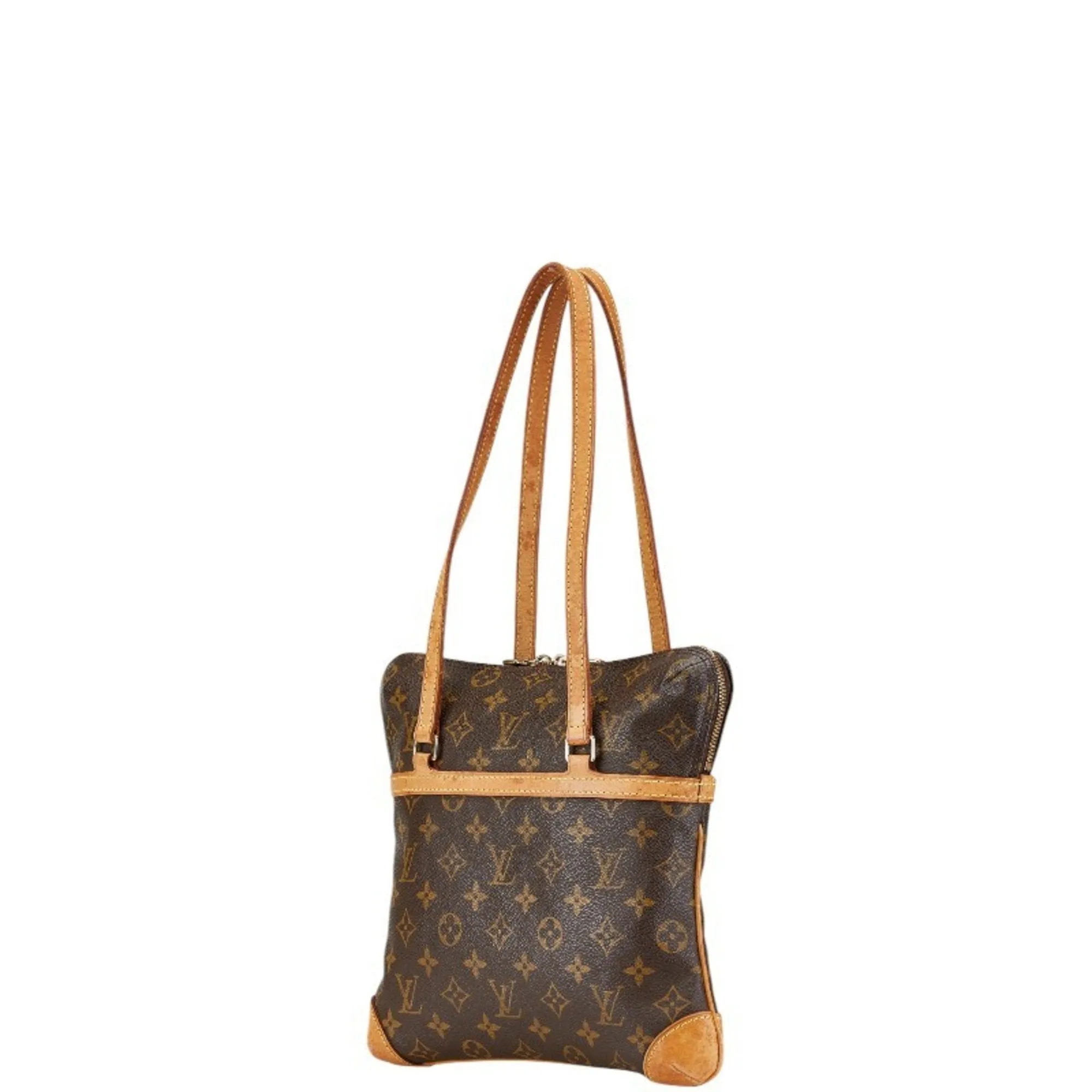 Louis Vuitton Monogram Coussin GM Shoulder Bag M51141 Brown PVC Leather Women's LOUIS VUITTON