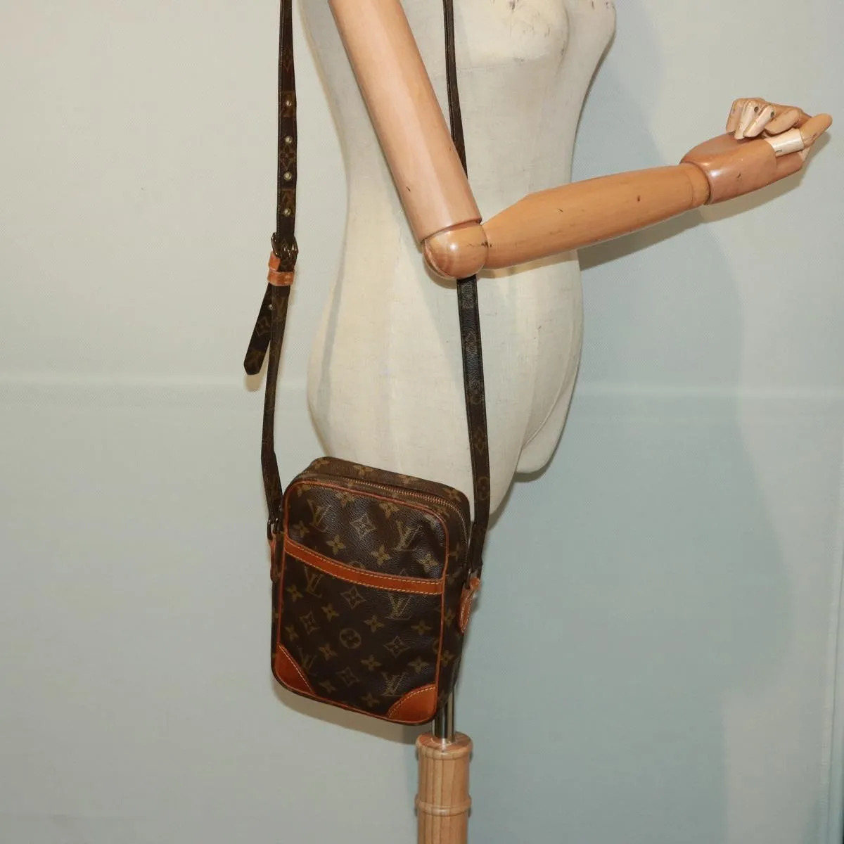 LOUIS VUITTON Monogram Danube Shoulder Bag M45266 LV 77856