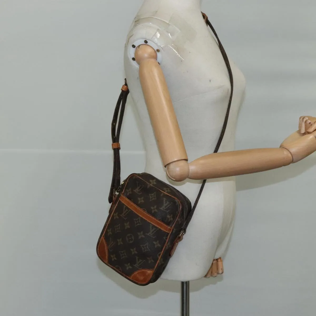 LOUIS VUITTON Monogram Danube Shoulder Bag M45266 LV th5577